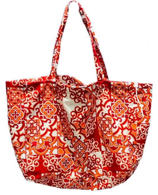 Maioliche colors borsa mare rossa